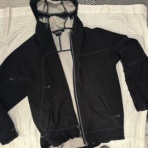 Men's Black soft shell Jacket